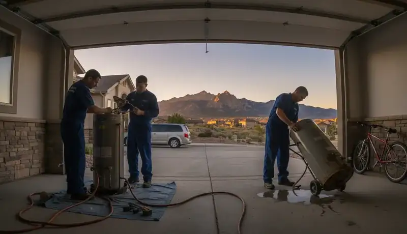 Expert Plumbing Pro - emergency-water-heater-replacement-for-a-family-in-wolf-ranch-colorado-springs